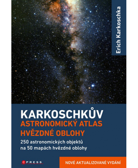 Karkoschkův astronomický atlas hvězdné oblohy CPRESS