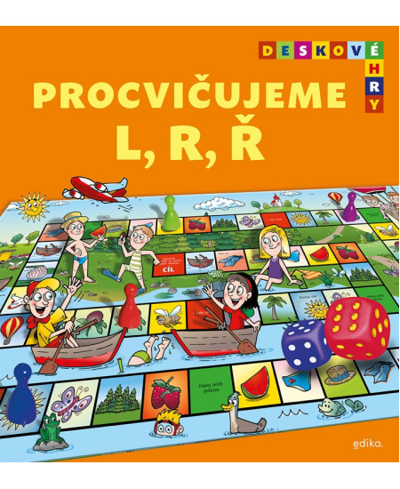 Deskové hry. Procvičujeme L, R, Ř