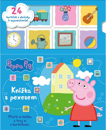 Peppa Pig - Knížka s pexesem EGMONT