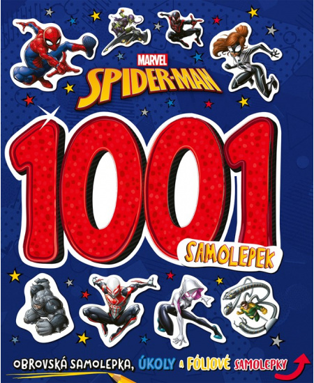 Marvel Spider-Man - 1001 samolepek EGMONT