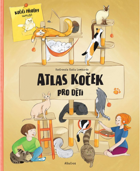 Atlas koček pro děti ALBATROS