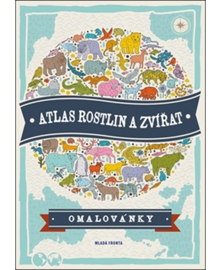 Atlas rostlin a zvířat - omalovánky