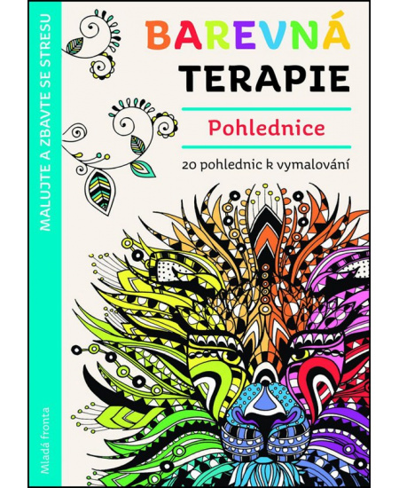 Barevná terapie Pohlednice