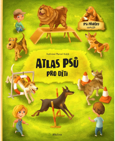 Atlas psů pro děti ALBATROS