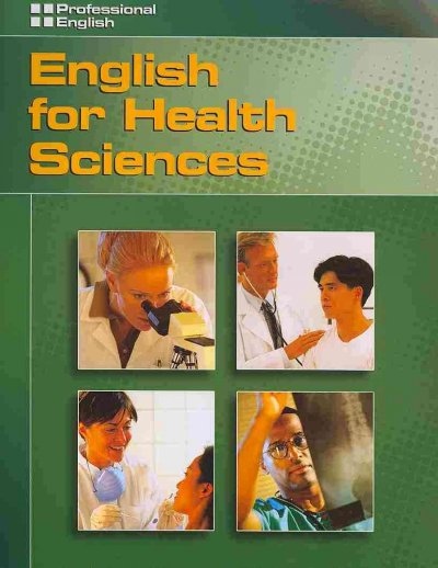 PROFESSIONAL ENGLISH: ENGLISH FOR HEALTH SCIENCES Student´s Book + AUDIO CD National Geographic learning