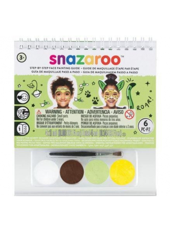 Snazaroo Barvy na obličej s postupem - Zvířátka SMT Creatoys s.r.o.