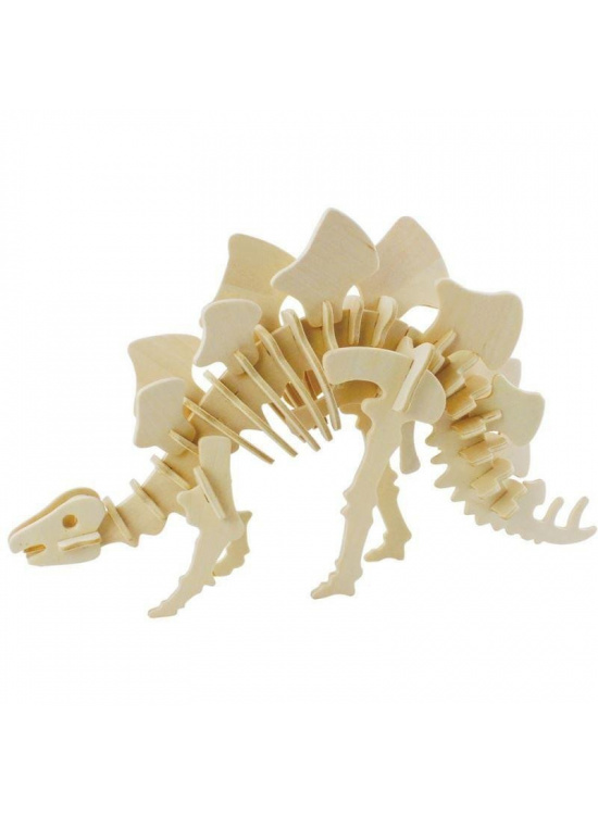 Dřevěné 3D puzzle - Stegosaurus JRK Kladno