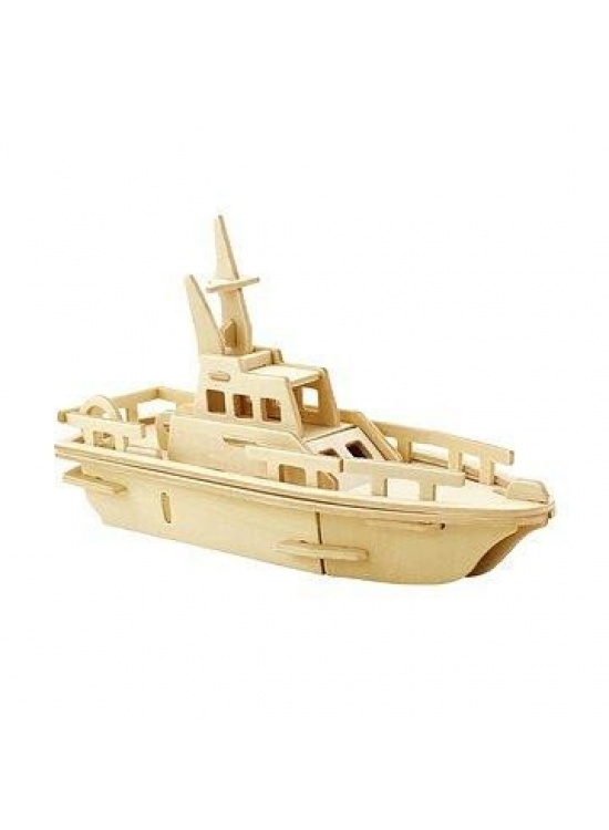 Dřevěné 3D puzzle - Jachta