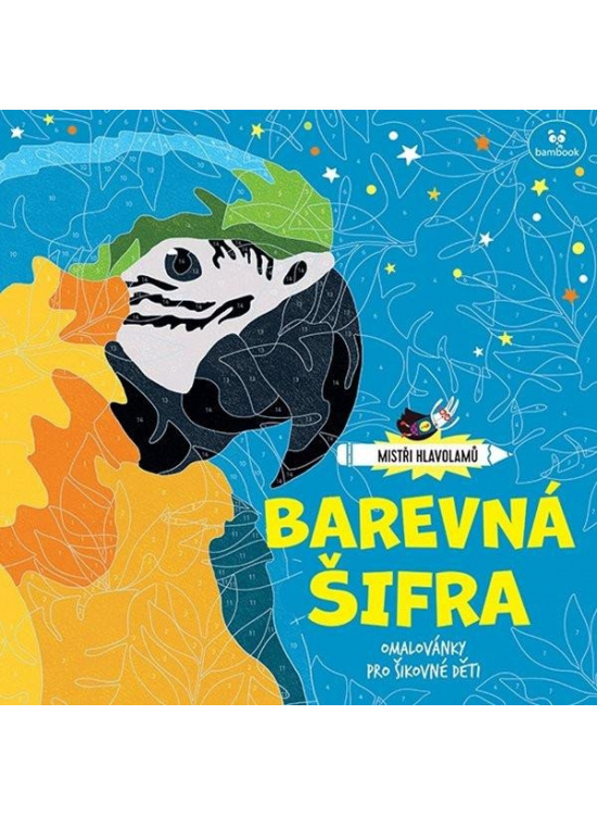 Barevná šifra - Omalovánky pro šikovné děti