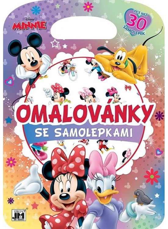 Minnie - Omalovánky se samolepkami JIRI MODELS a. s.