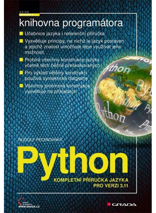 Python - Kompletní příručka jazyka pro verzi 3.11