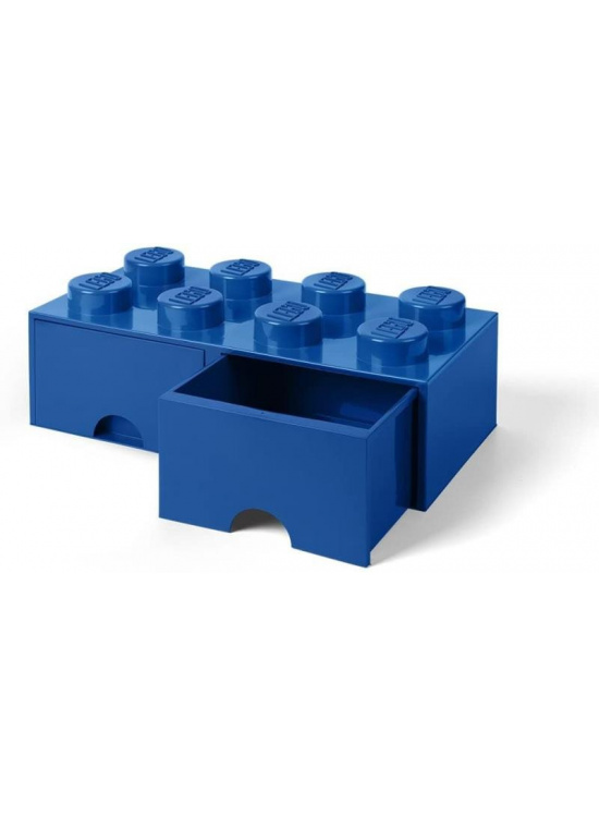 Úložný box LEGO s šuplíky 8 - modrý SmartLife s.r.o.