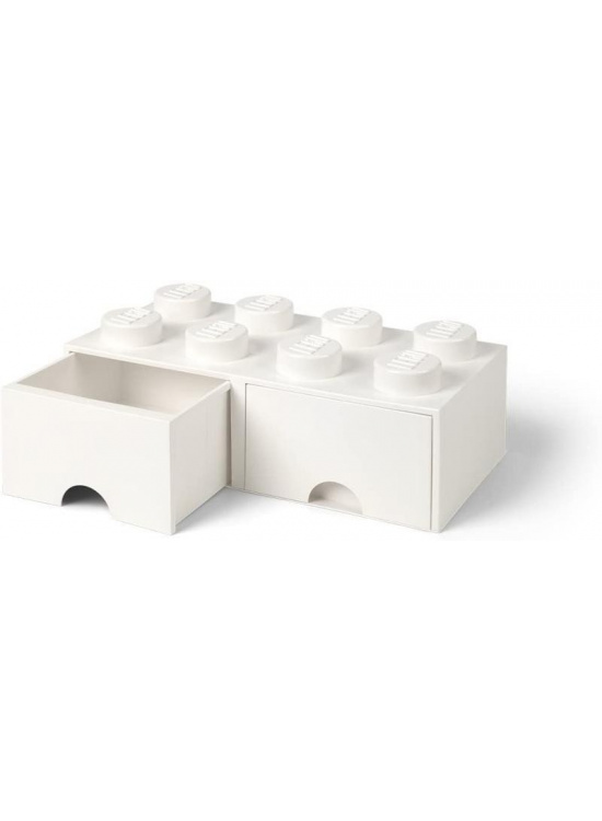 Úložný box LEGO s šuplíky 8 - bílý SmartLife s.r.o.