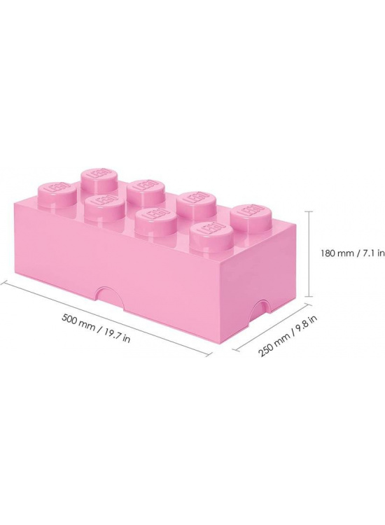 Úložný box LEGO 8 - světle růžový SmartLife s.r.o.