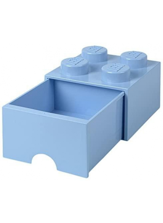 Úložný box LEGO s šuplíkem 4 - světle modrý SmartLife s.r.o.