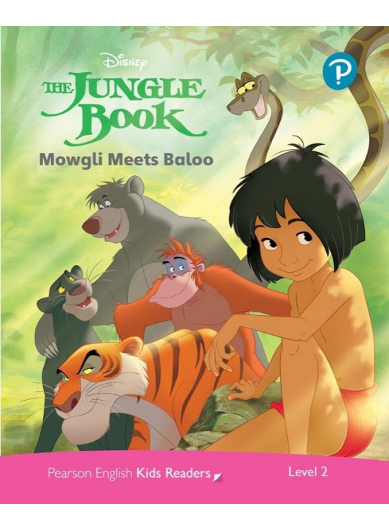 Pearson English Kids Readers: Level 2 Mowgli Meets Baloo (DISNEY) Edu-Ksiazka Sp. S.o.o.