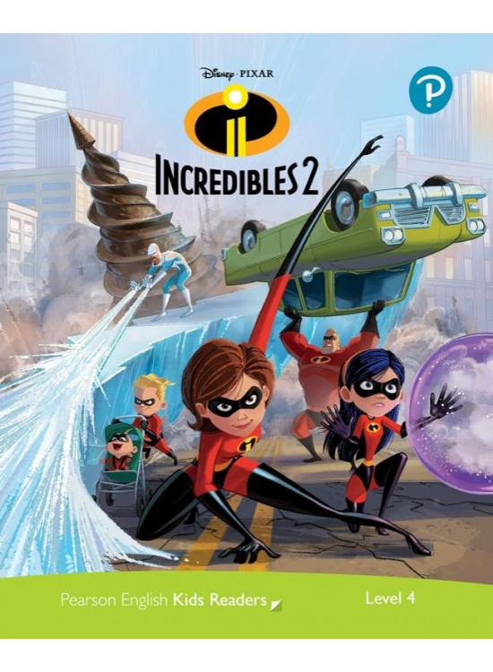 Pearson English Kids Readers: Level 4 The Incredibles 2 (DISNEY) Edu-Ksiazka Sp. S.o.o.