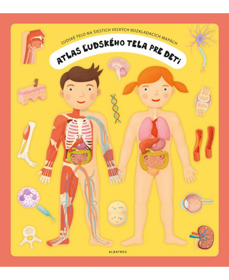 Atlas ľudského tela pre deti ALBATROS
