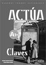 ACTUA A1 CLAVES Edelsa