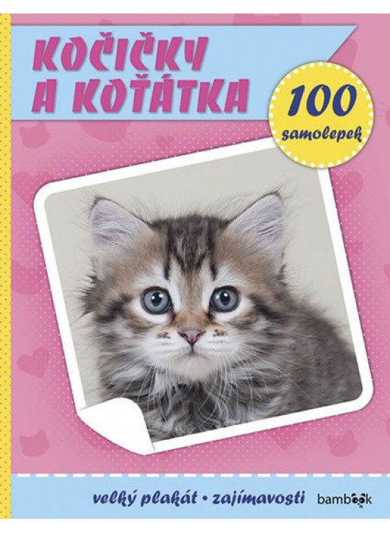 Kočičky a koťátka - Plakát a 100 samolepek GRADA Publishing, a. s.