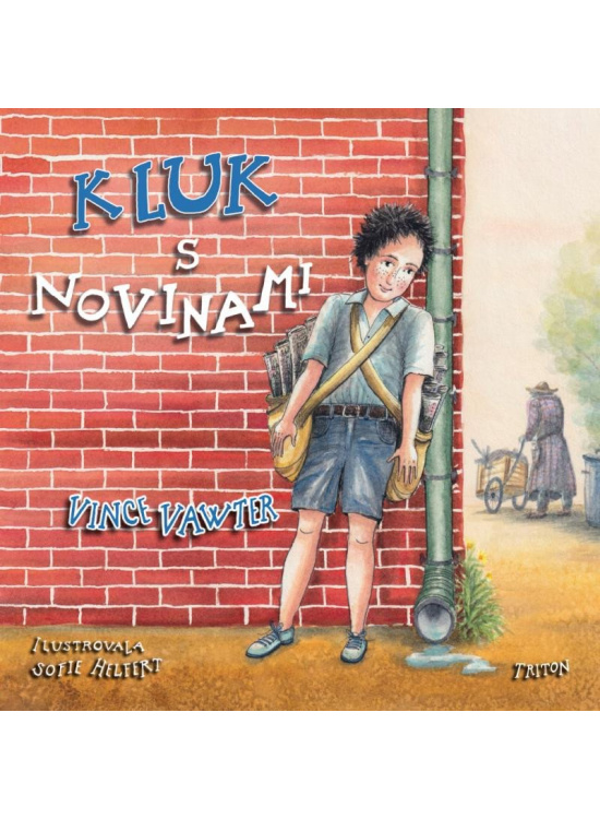 Kluk s novinami