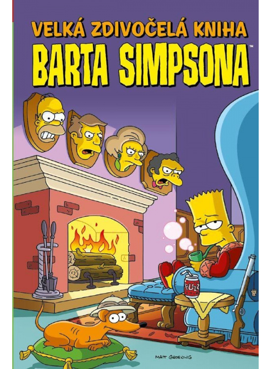Simpsonovi - Velká zdivočelá kniha Barta Simpsona Pavlovský J. - SEQOY