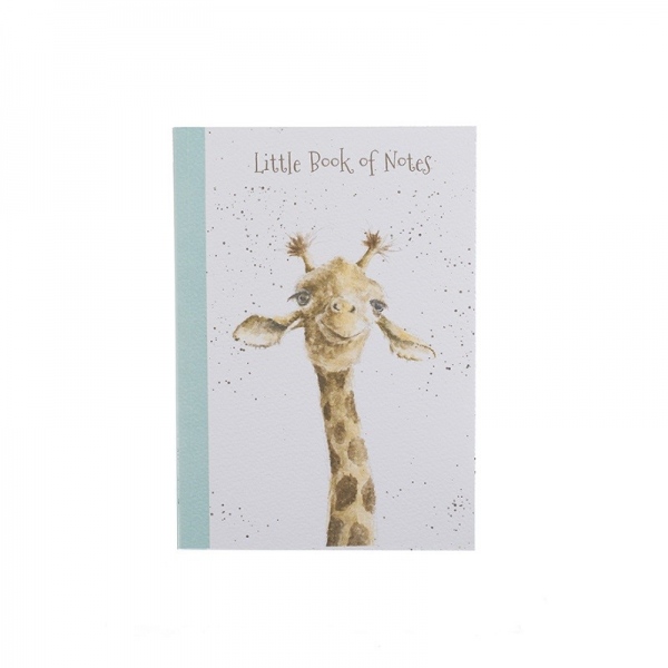 Zápisník A6 Wrendale Designs – žirafa Aladine