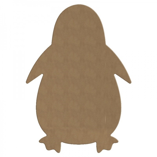 Dřevěný výřez k dekoraci Gomille, 23 x 33 cm – tučňák velký Aladine