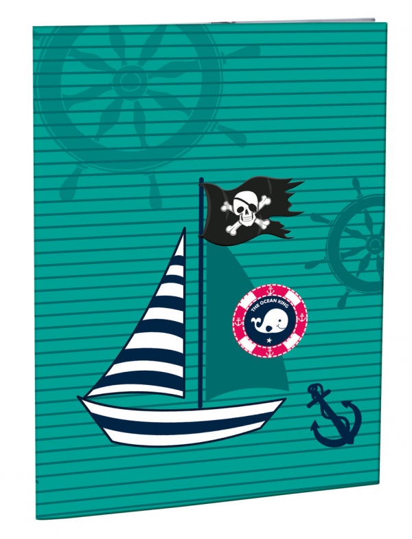Desky na abecedu Ocean Pirate Helma 365