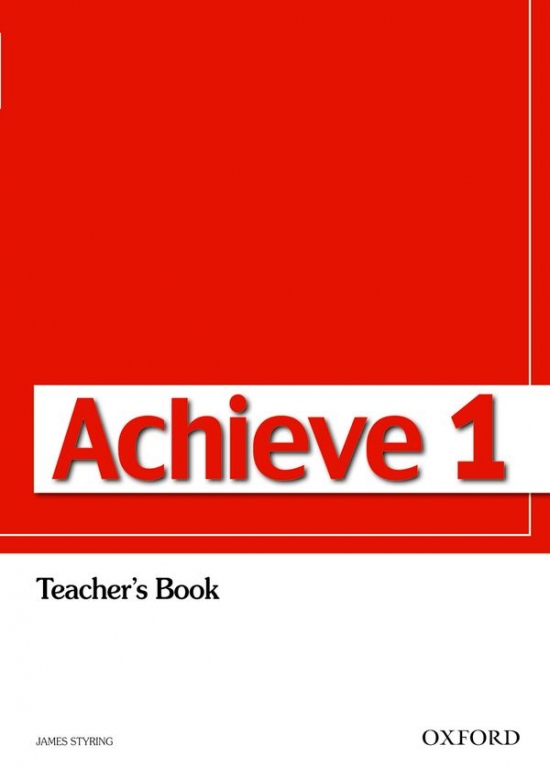Achieve 1 Teacher´s Book Oxford University Press