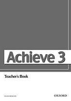 Achieve 3 Teacher´s Book Oxford University Press