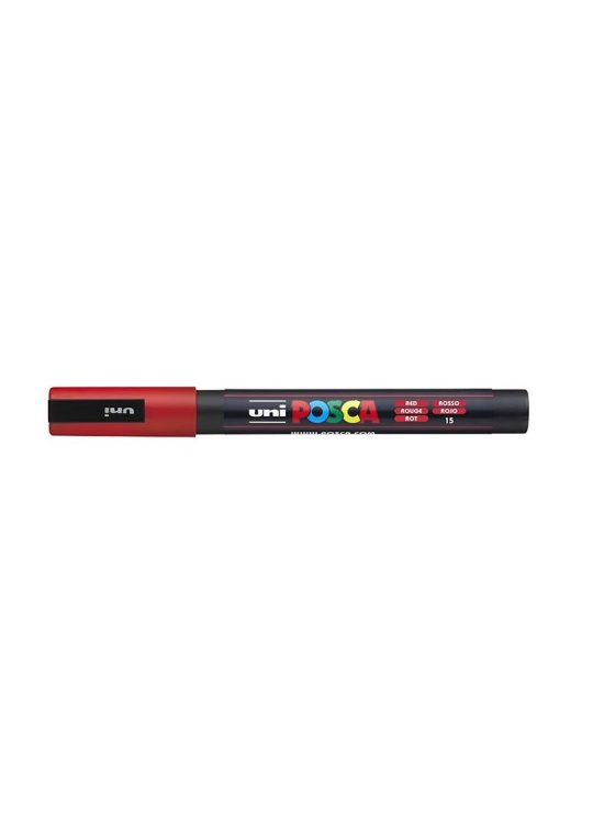 POSCA akrylový popisovač - červený 0,9 - 1,3 mm OFFICE LINE spol. s r.o.