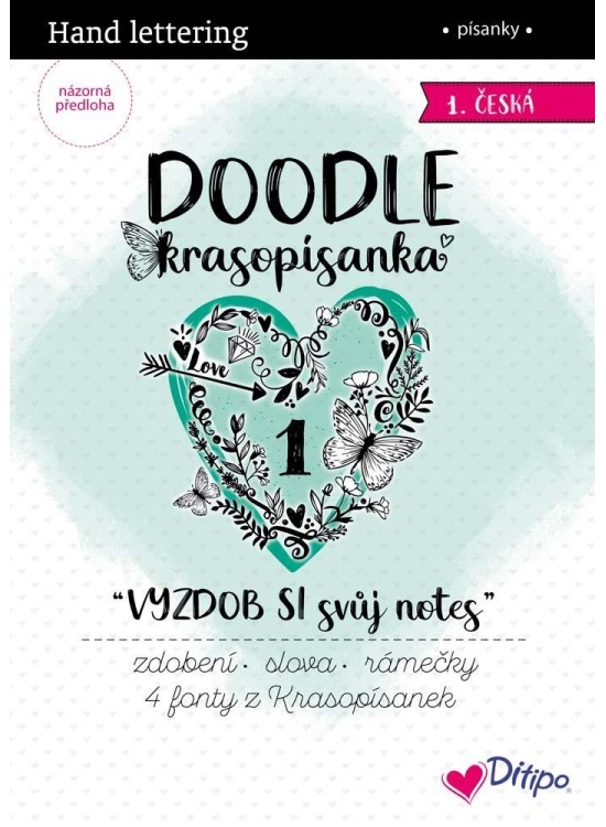 Doodle Krasopísanka - Vyzdob si svůj notes