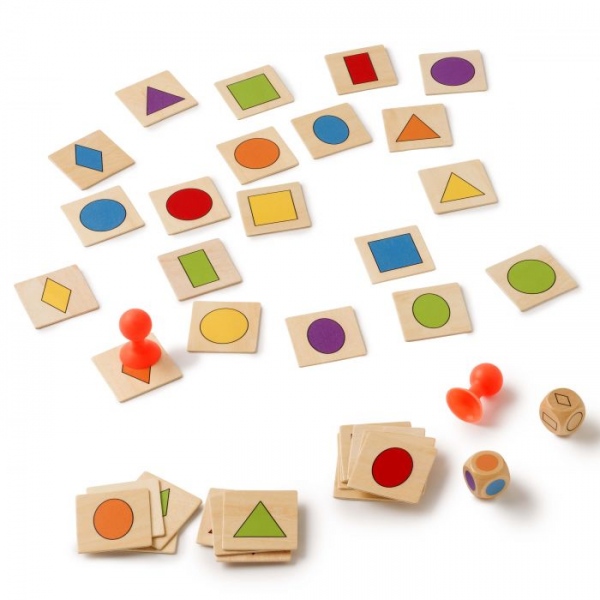 Toys for life - Označ barvu a tvar Montessori