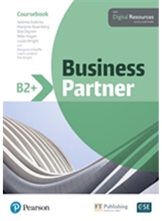 Business Partner B2+ Coursebook with Basic MyEnglishLab Pack Edu-Ksiazka Sp. S.o.o.