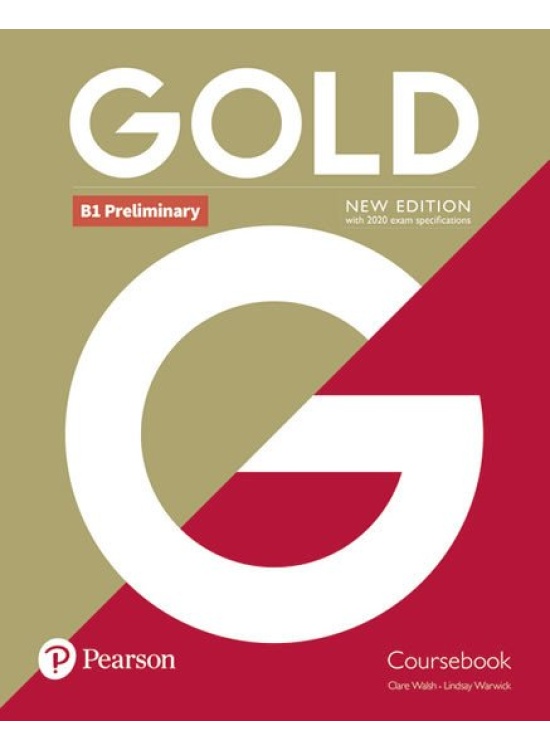 Gold B1 Preliminary Coursebook Edu-Ksiazka Sp. S.o.o.