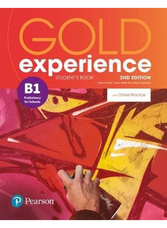 Gold Experience B1 Students´ Book with Online Practice Pack, 2nd Edition Edu-Ksiazka Sp. S.o.o.