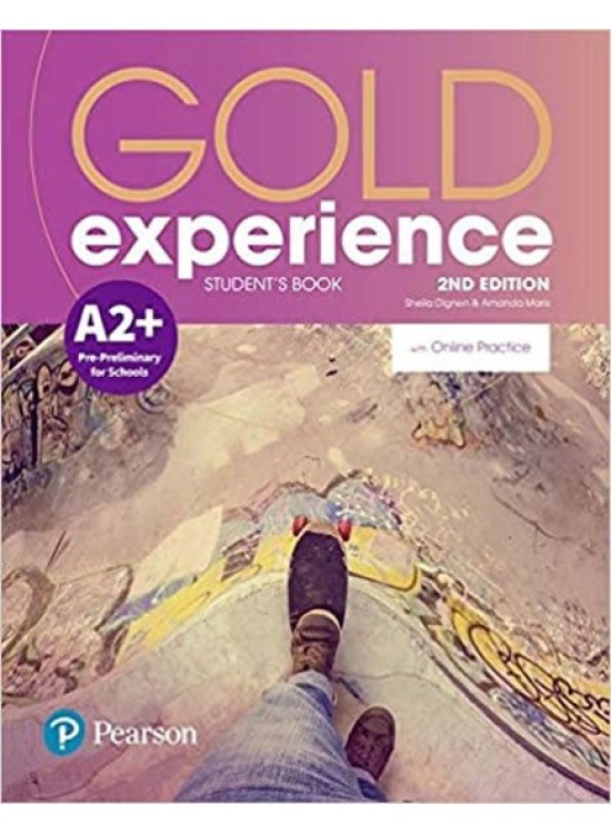 Gold Experience A2+ Students´ Book with Online Practice Pack, 2nd Edition Edu-Ksiazka Sp. S.o.o.