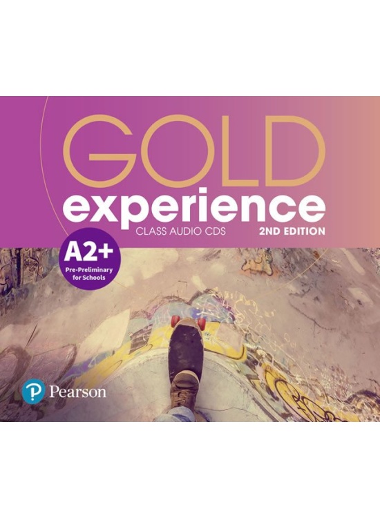 Gold Experience A2+ Class CDs, 2nd Edition Edu-Ksiazka Sp. S.o.o.