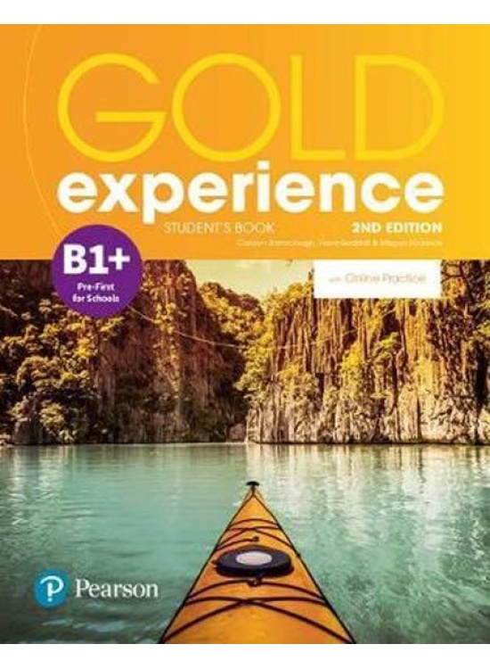 Gold Experience B1+ Students´ Book with Online Practice Pack, 2nd Edition Edu-Ksiazka Sp. S.o.o.