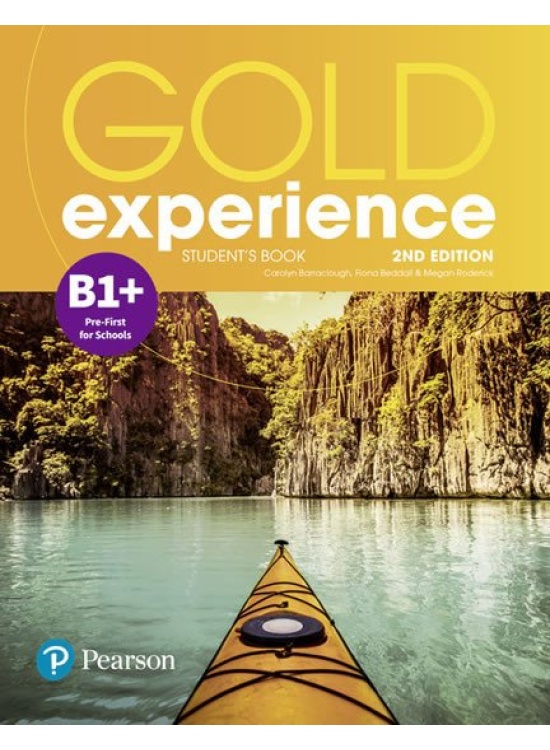 Gold Experience B1+ Students´ Book, 2nd Edition Edu-Ksiazka Sp. S.o.o.