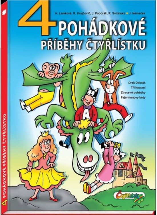 4 pohádkové příběhy čtyřlístku