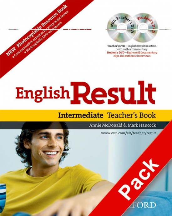 English Result Intermediate Teacher´s Resource Pack with DVD and Photocopiable Materials Book Oxford University Press