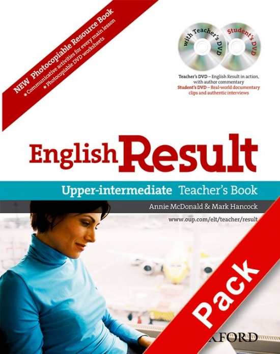 English Result Upper-Intermediate Teacher´s Resource Pack with DVD and Photocopiable Materials Book Oxford University Press