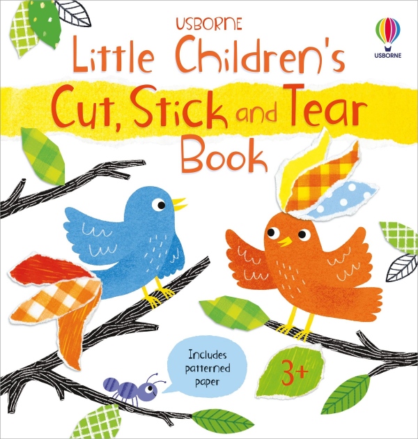 Little Children´s Cut, Stick and Tear Book Usborne Publishing