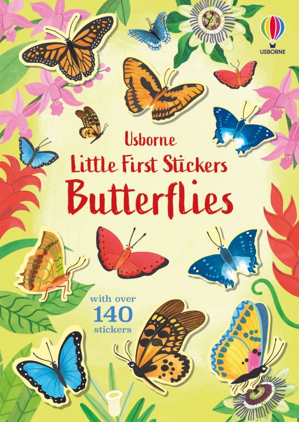 Little First Stickers Butterflies Usborne Publishing