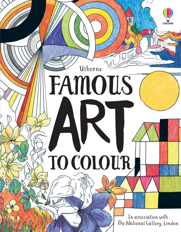 Famous Art to Colour Usborne Publishing