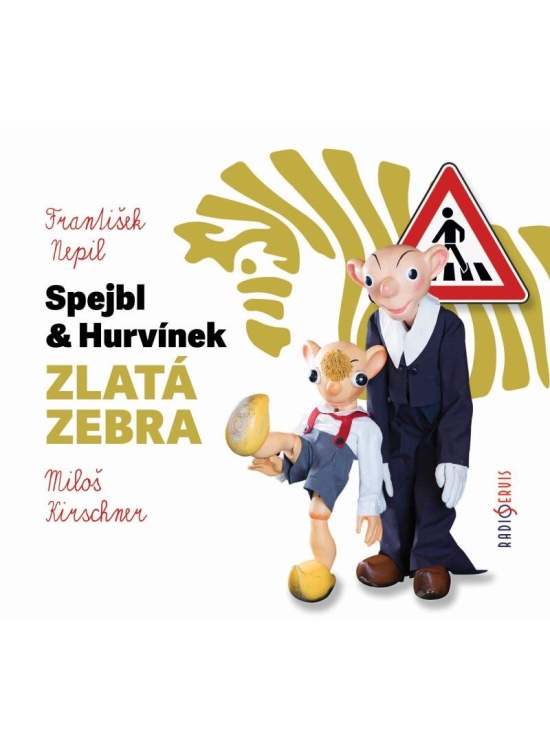 Spejbl a Hurvínek Zlatá zebra - CD Radioservis a. s.
