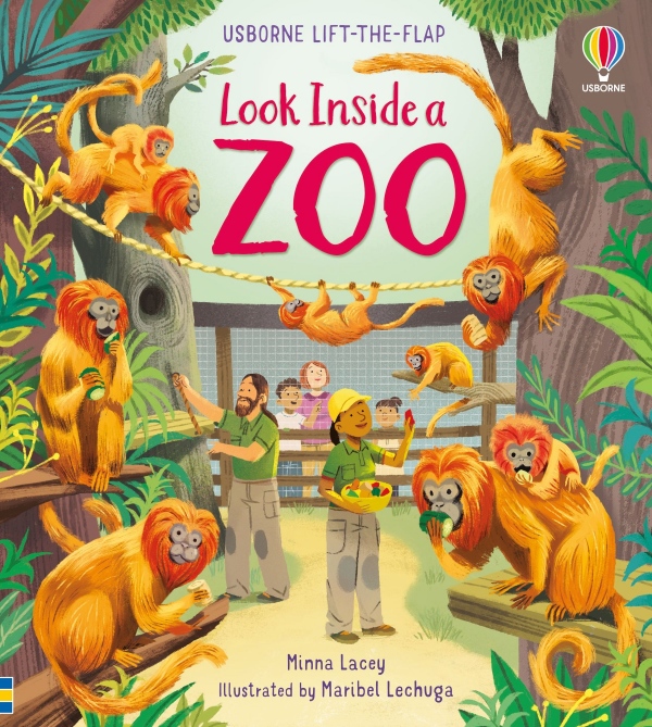 Look Inside a Zoo Usborne Publishing