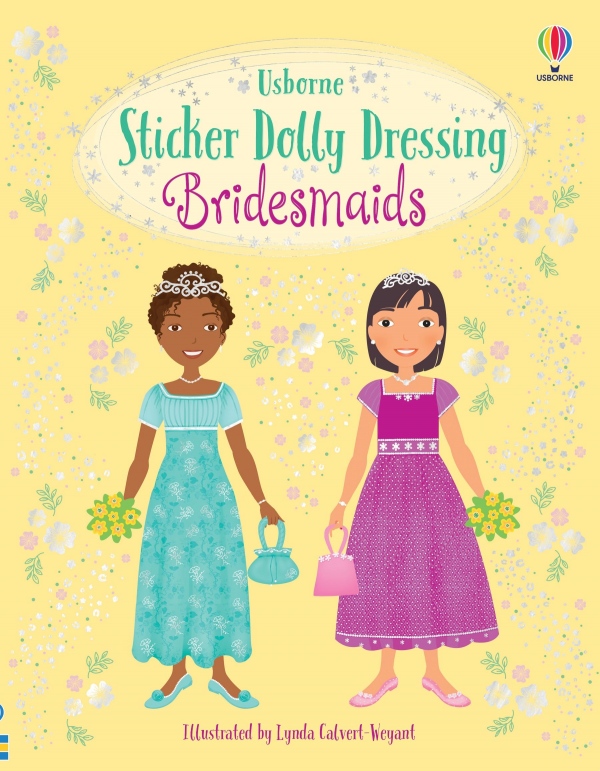 Sticker Dolly Dressing Bridesmaids Usborne Publishing